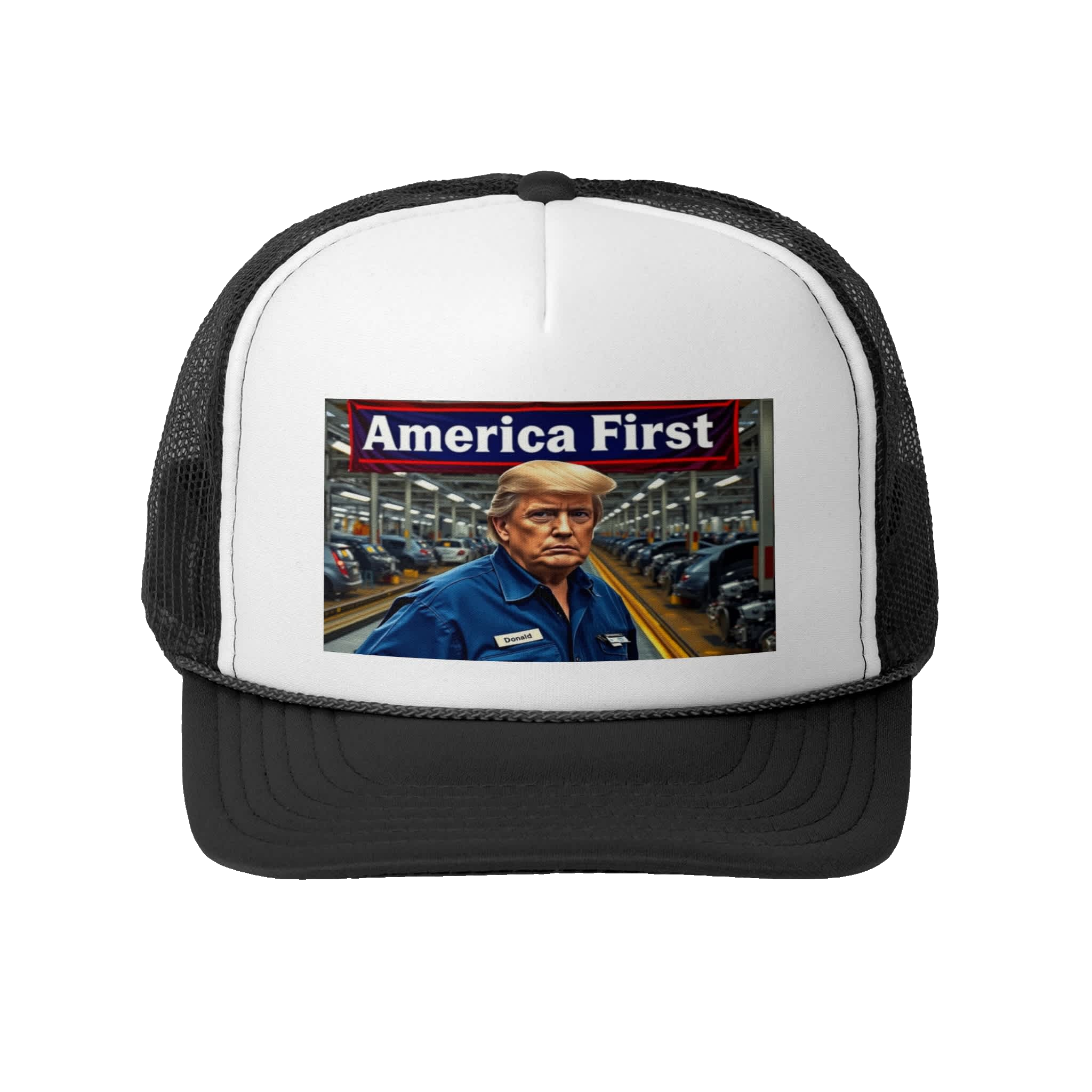 AMERICA FIRST: Trucker Hat H8