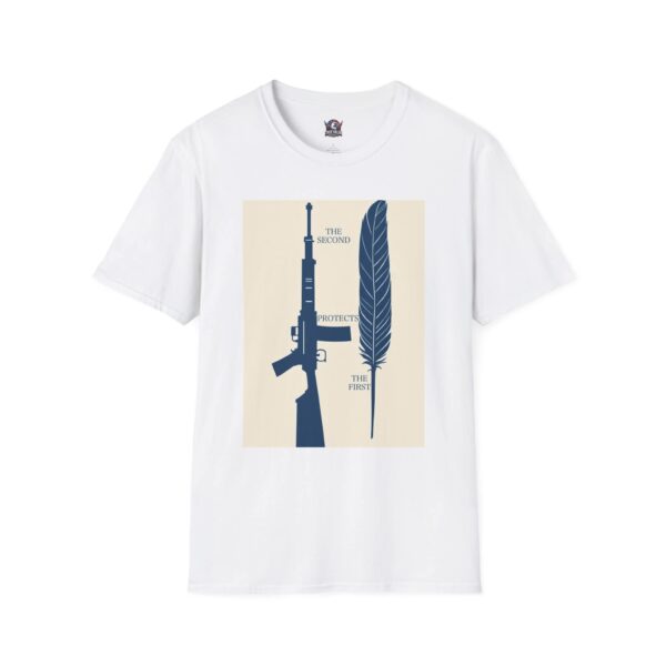 THE SECOND PROTECTS THE FIRST: Men's Tee L12