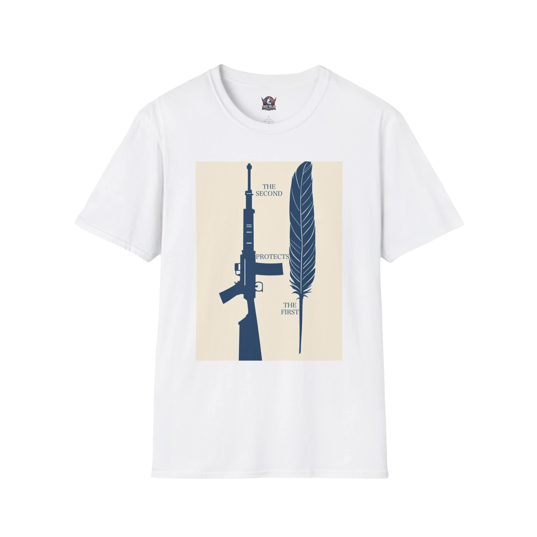 THE SECOND PROTECTS THE FIRST: Men's Tee L12