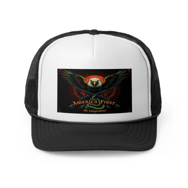 AMERICA FIRST: Trucker Hat F6