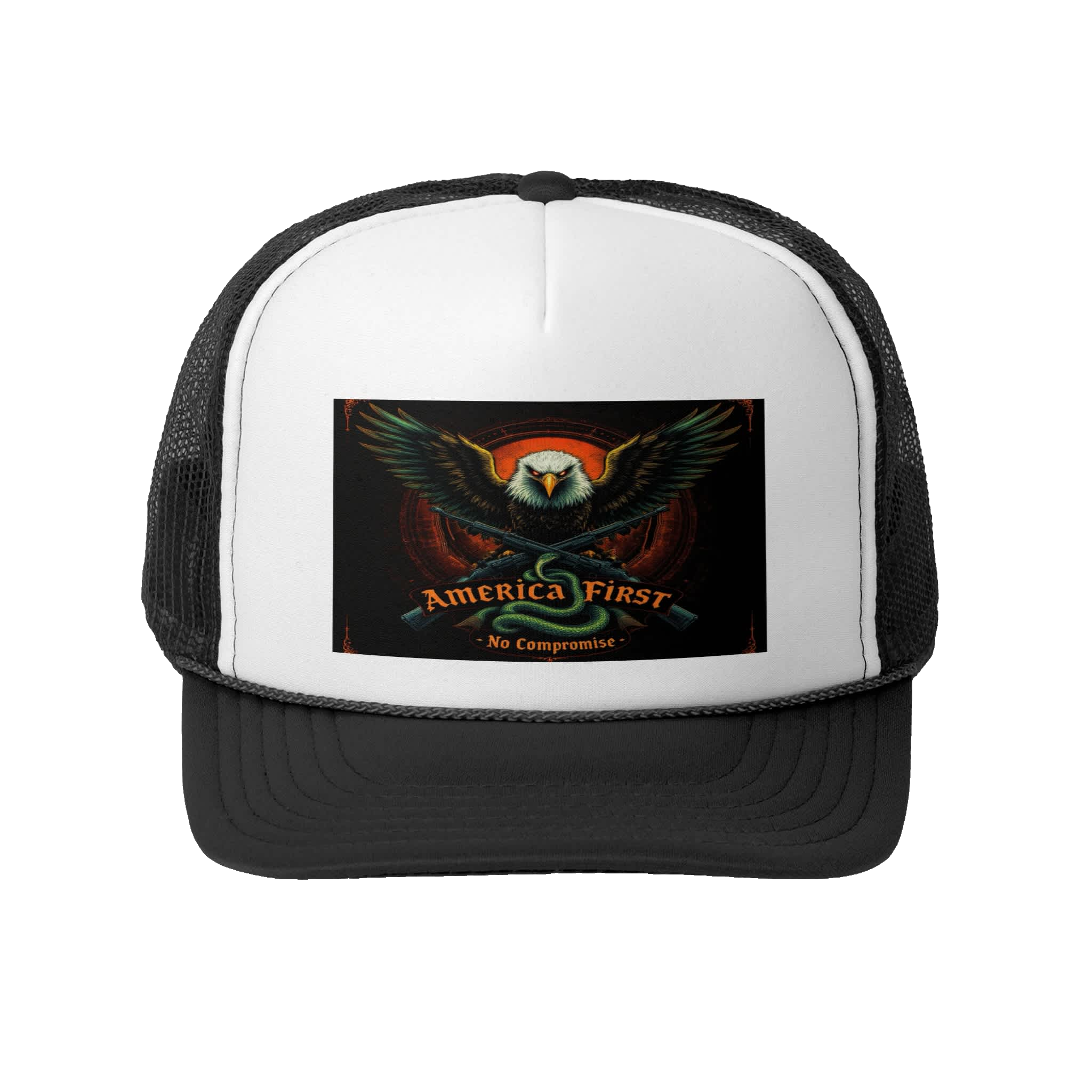 AMERICA FIRST: Trucker Hat F6