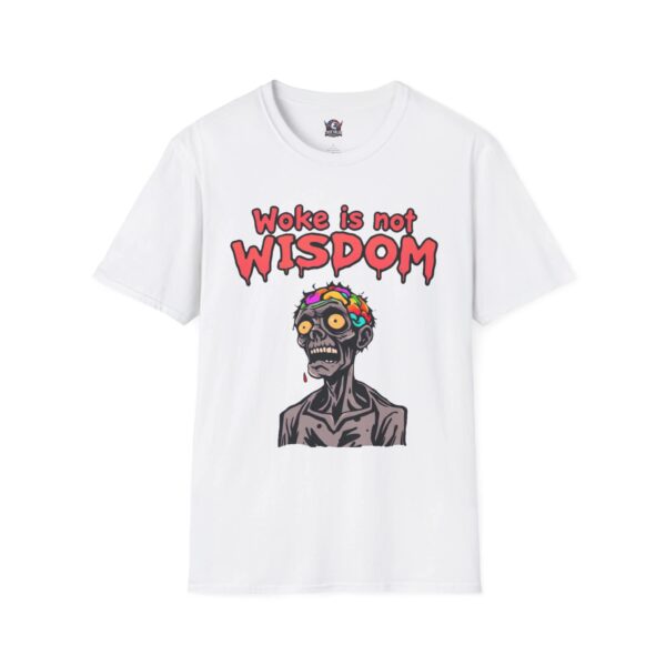 WOKE ISN'T WISDOM :  Zombie Brain Men's Tee G7