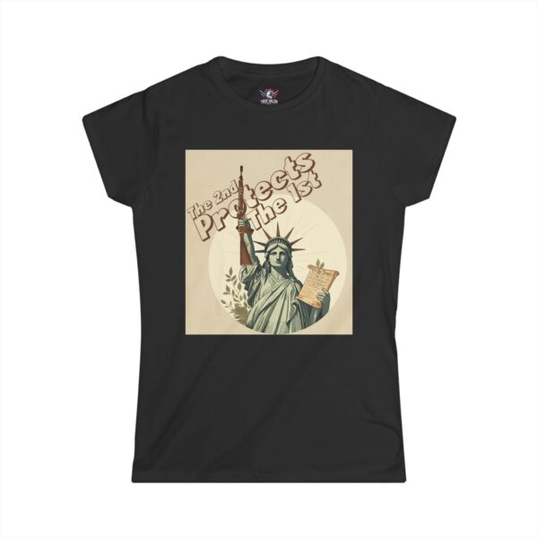 THE SECOND PROTECTS THE FIRST: Women's Tee D4
