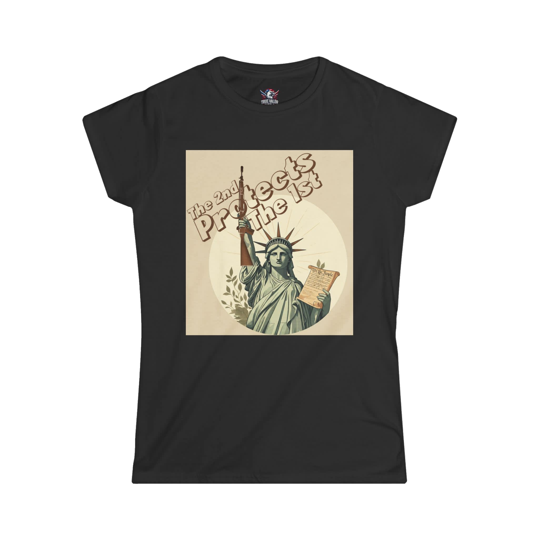 THE SECOND PROTECTS THE FIRST: Women's Tee D4