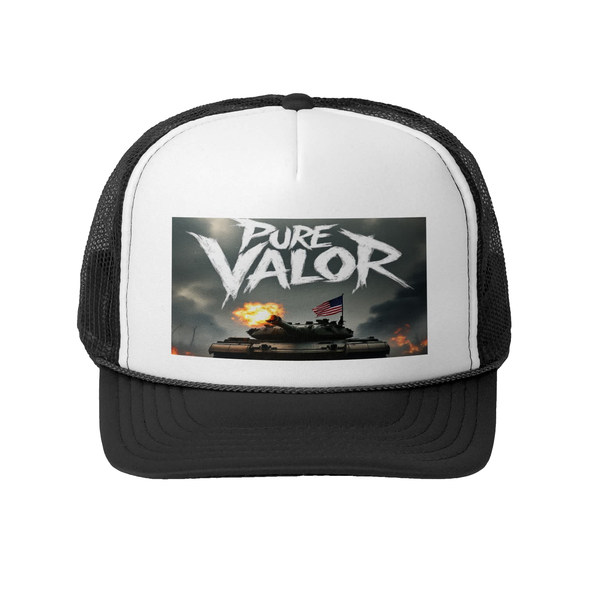 PURE VALOR: Trucker Hat D4