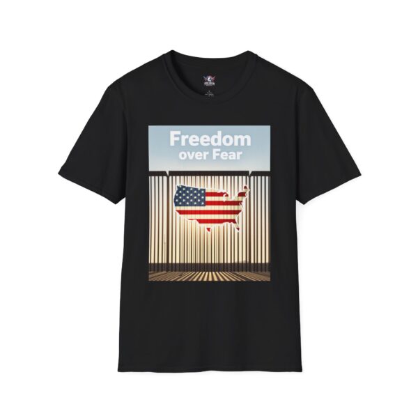 FREEDOM OVER FEAR : Secure Border Men's Tee G7