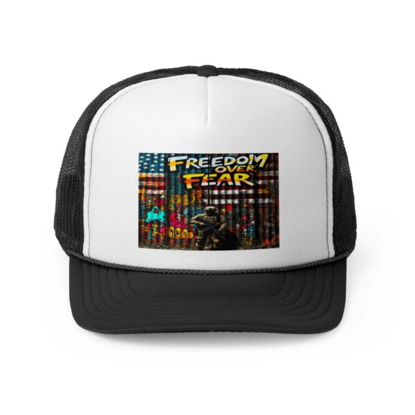 FREEDOM OVER FEAR: Trucker Hat H8
