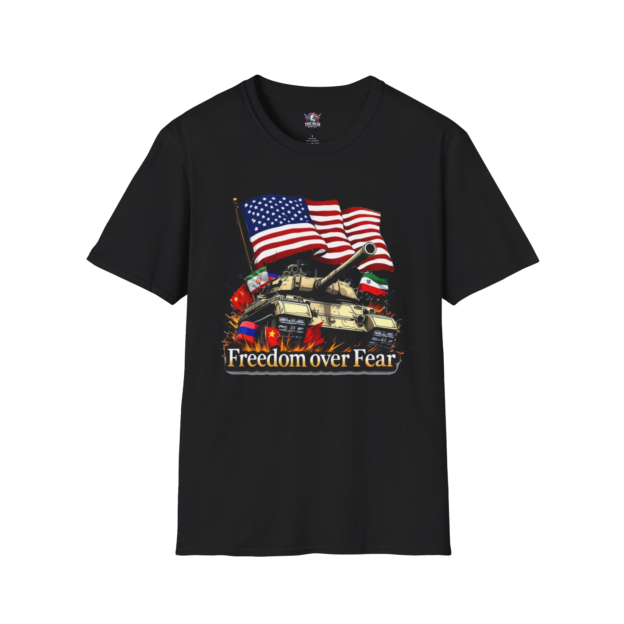 FREEDOM OVER FEAR : Tank Men's Tee C3