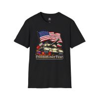 FREEDOM OVER FEAR : Tank Men's Tee C3 - Image 3