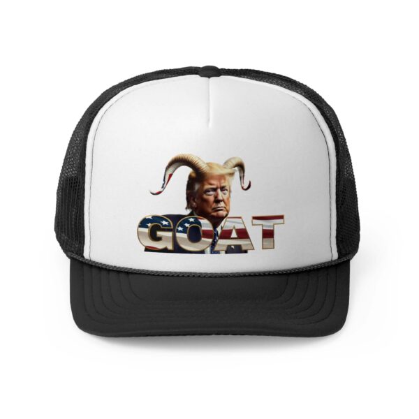 TRUMP GOAT: Trucker Hat A1