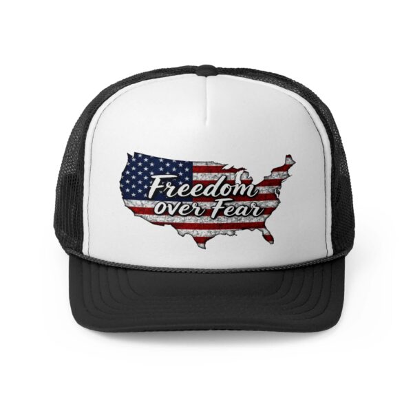 FREEDOM OVER FEAR: Trucker Hat L12