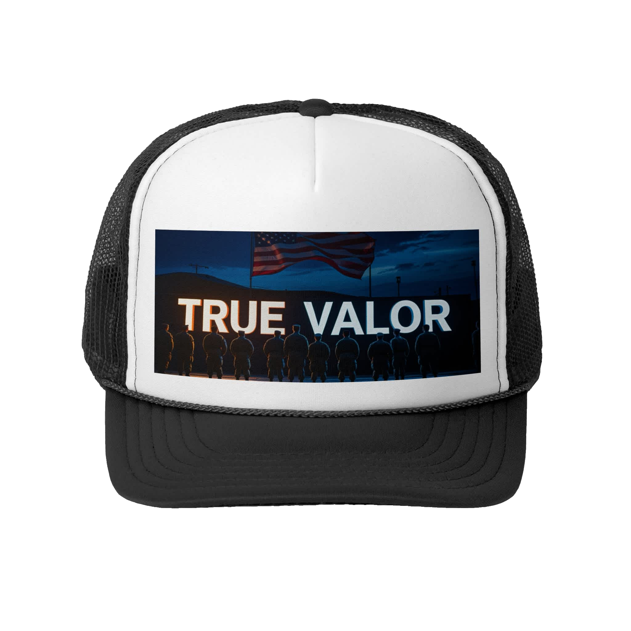 TRUE VALOR: Trucker Hat B2