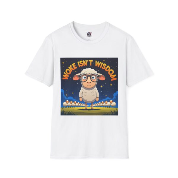WOKE ISN'T WISDOM :  Sheep Men's Tee C3