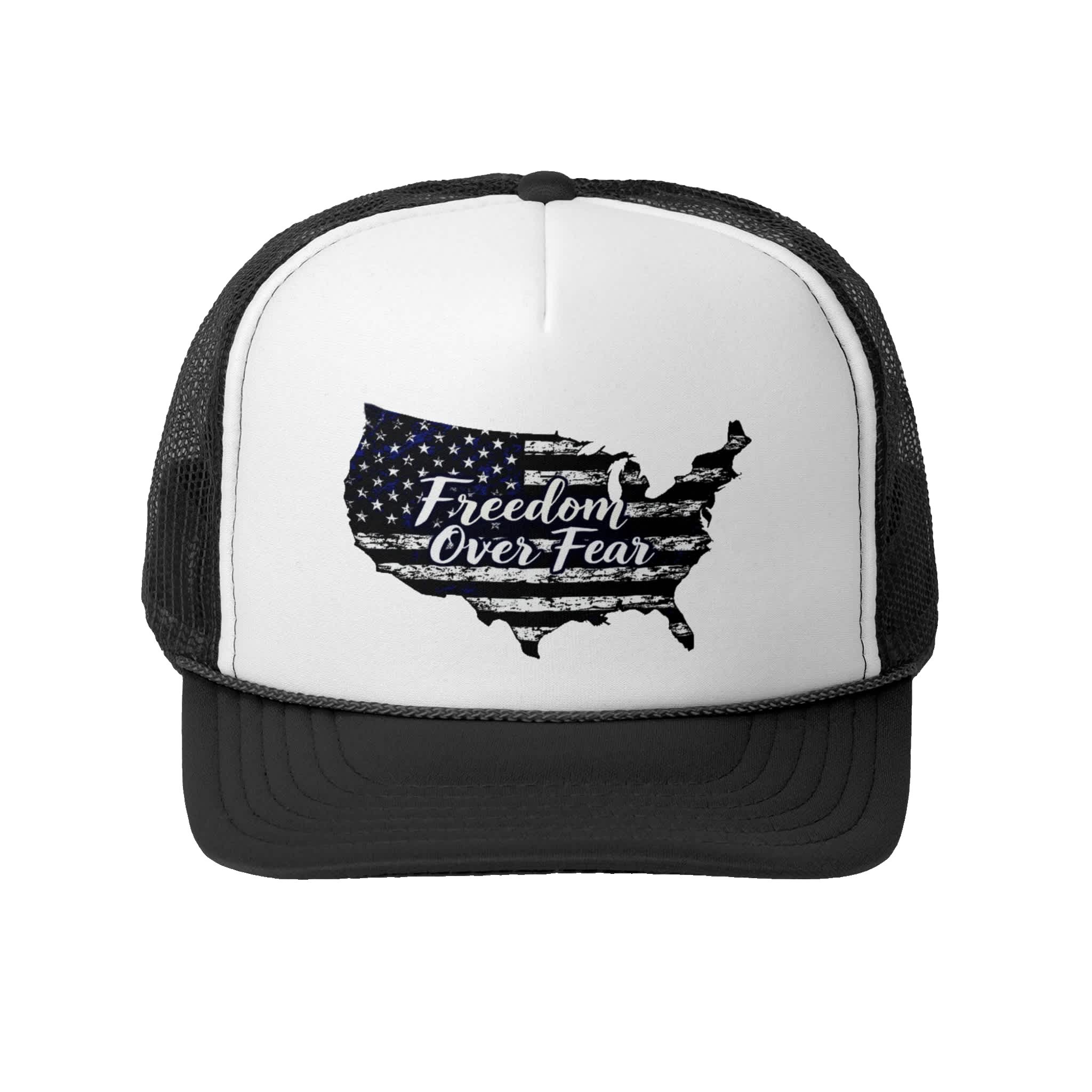FREEDOM OVER FEAR: Trucker Hat M13