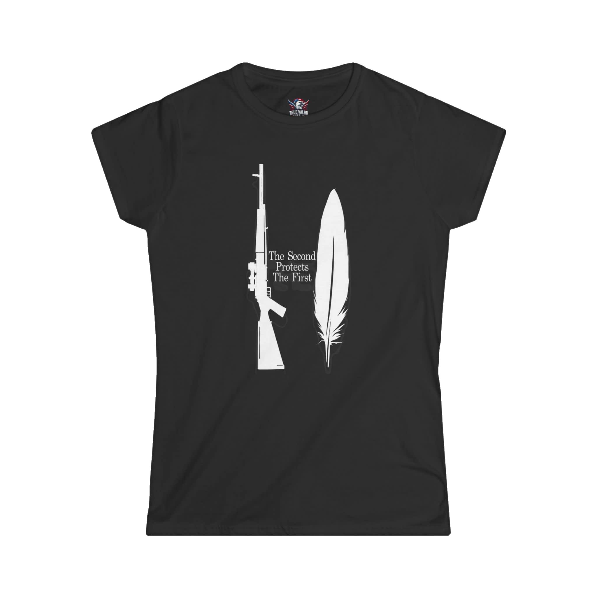 THE SECOND PROTECTS THE FIRST: Women's Tee H8