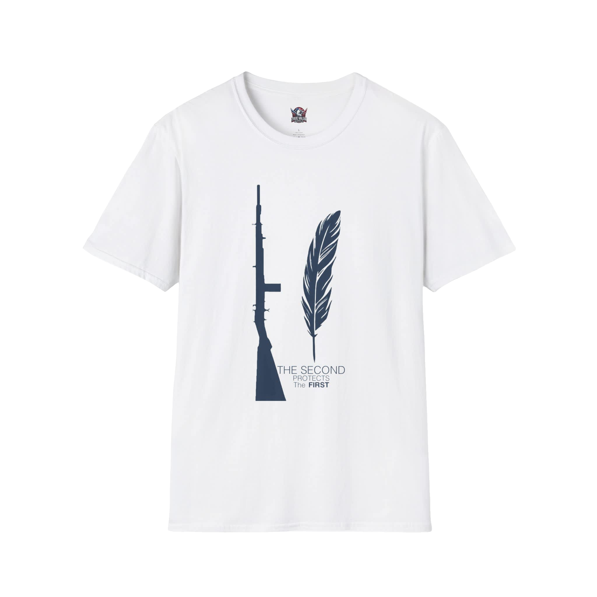 THE SECOND PROTECTS THE FIRST: Men's Tee O15