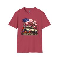 FREEDOM OVER FEAR : Tank Men's Tee C3 - Image 7