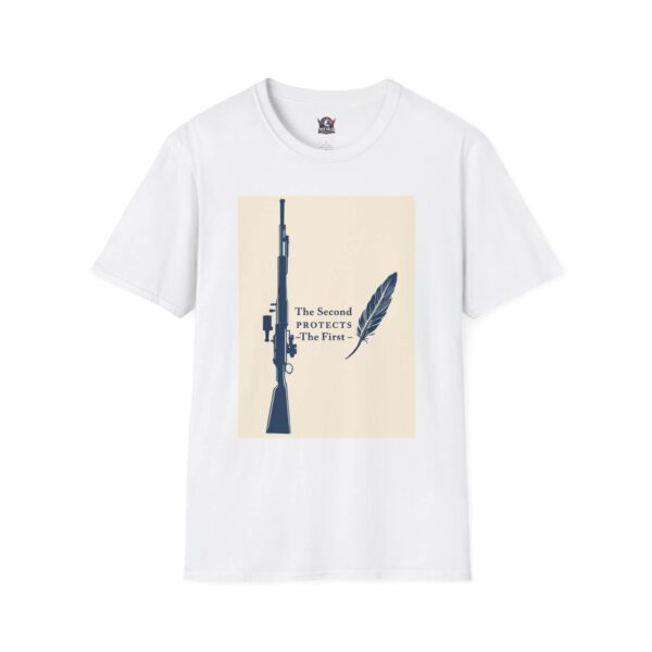 THE SECOND PROTECTS THE FIRST: Men's Tee I9