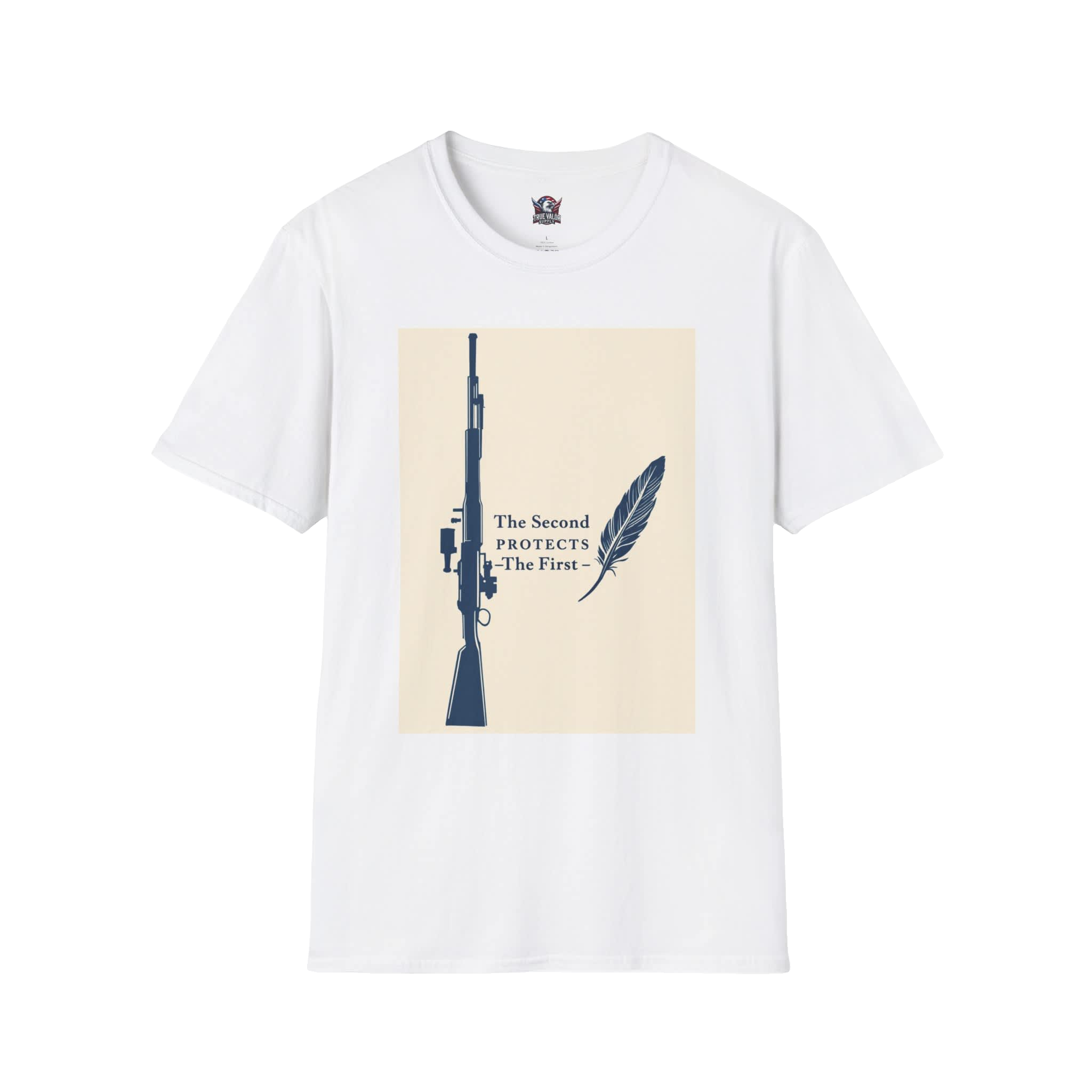 THE SECOND PROTECTS THE FIRST: Men's Tee I9