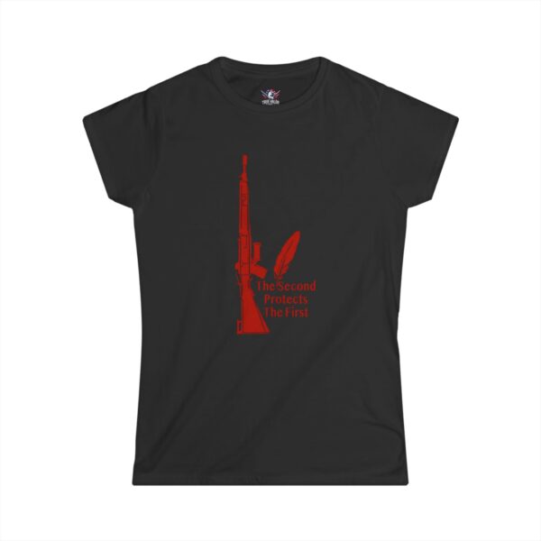 THE SECOND PROTECTS THE FIRST: Women's Tee P16