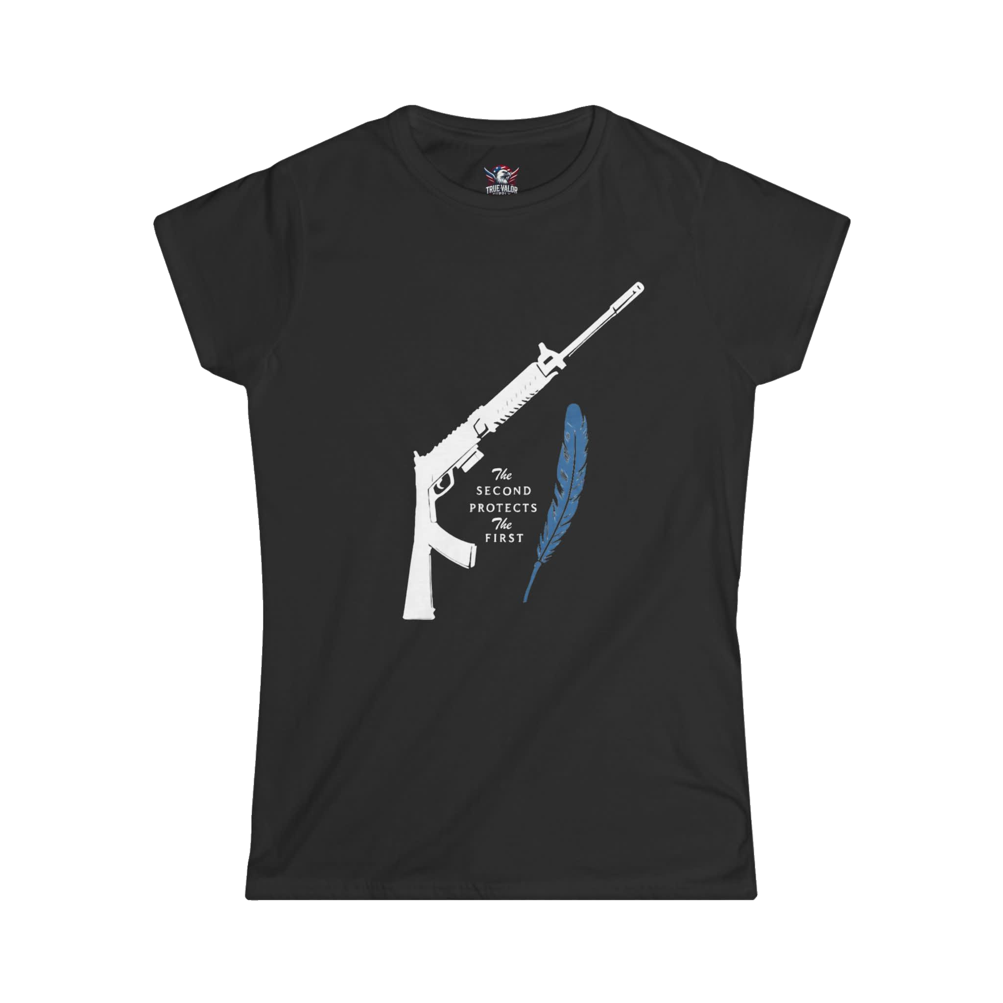 THE SECOND PROTECTS THE FIRST: Women's Tee Q17