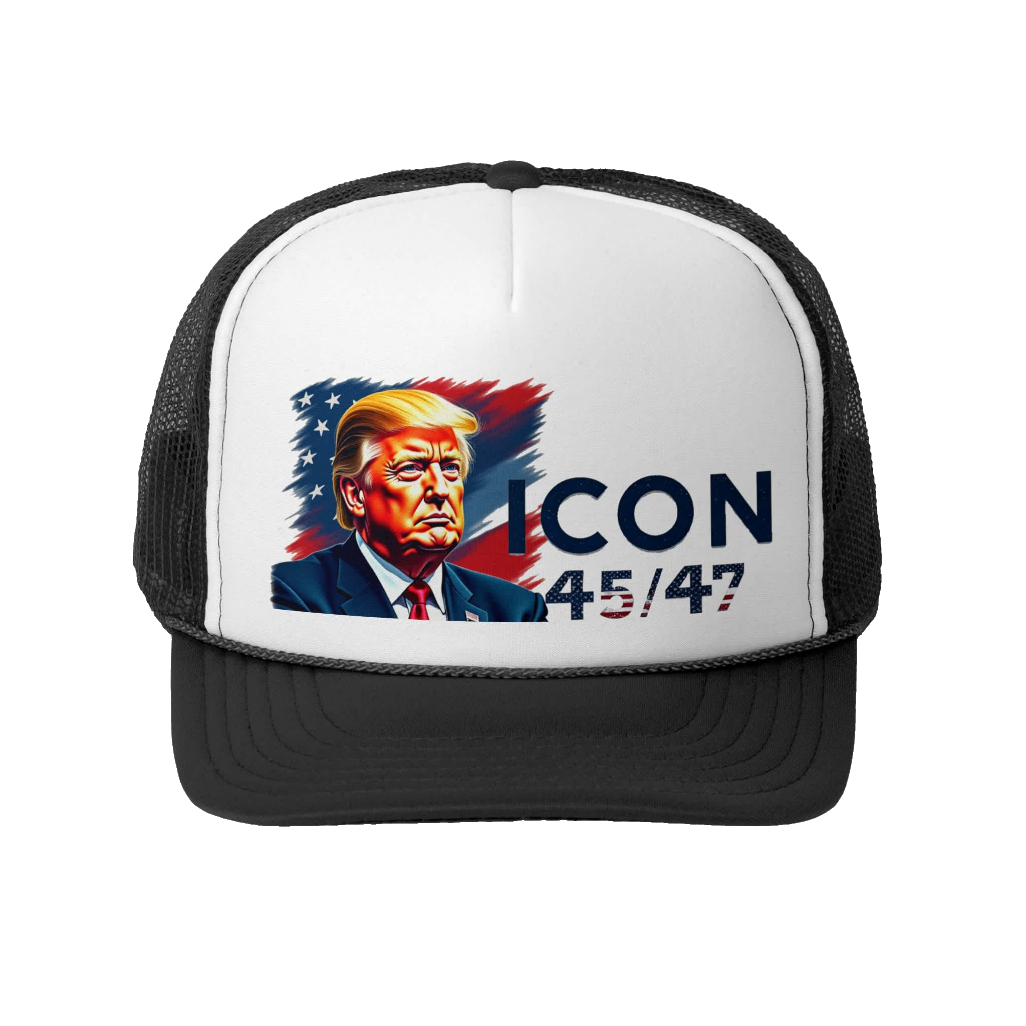 TRUMP ICON 45/47: Trucker Hat A1