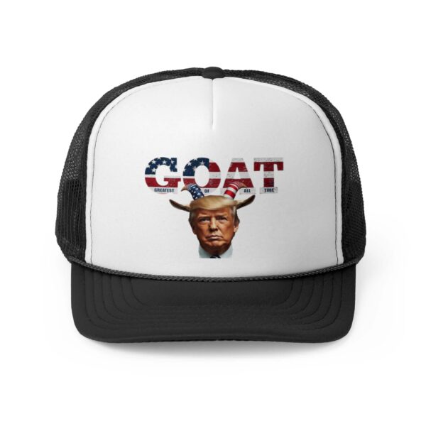 TRUMP GOAT: Trucker Hat D4