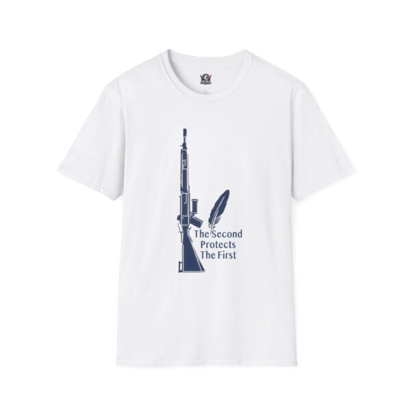 THE SECOND PROTECTS THE FIRST: Men's Tee P16