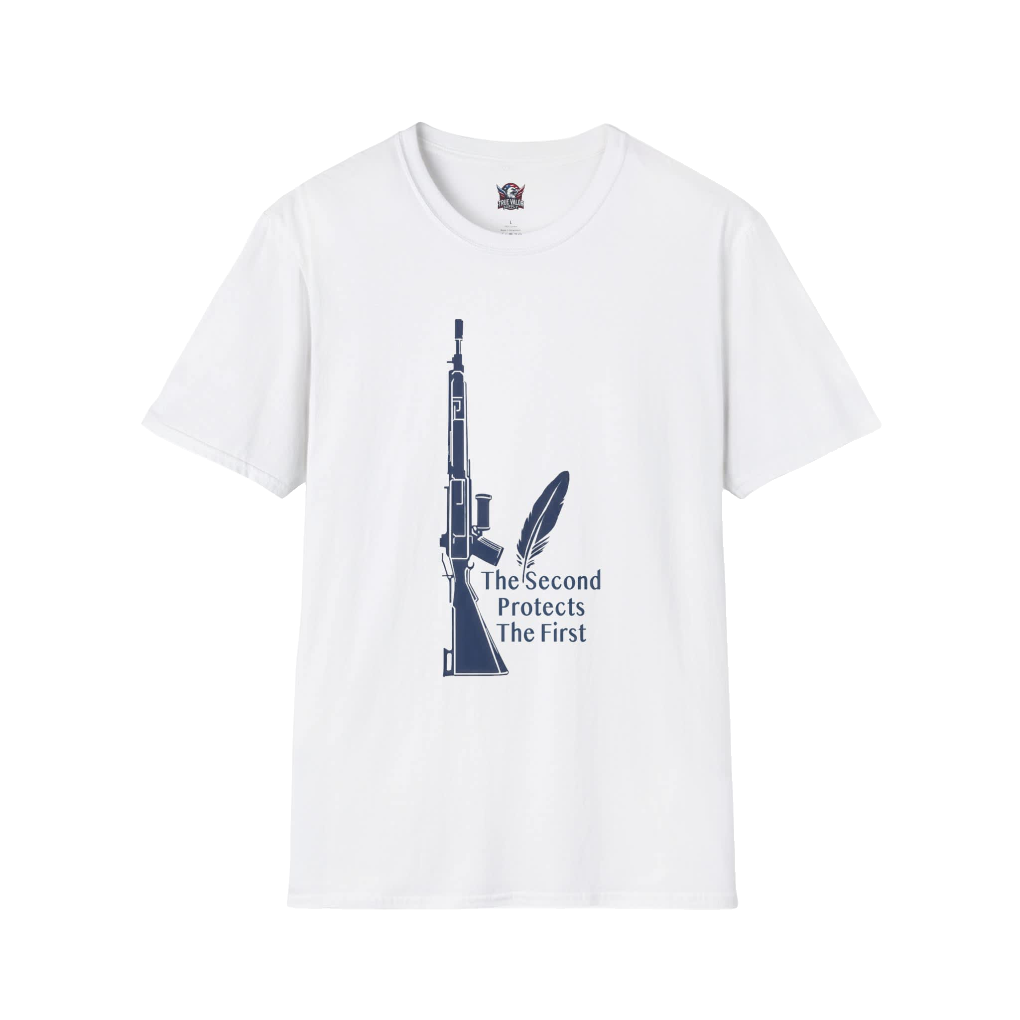 THE SECOND PROTECTS THE FIRST: Men's Tee P16