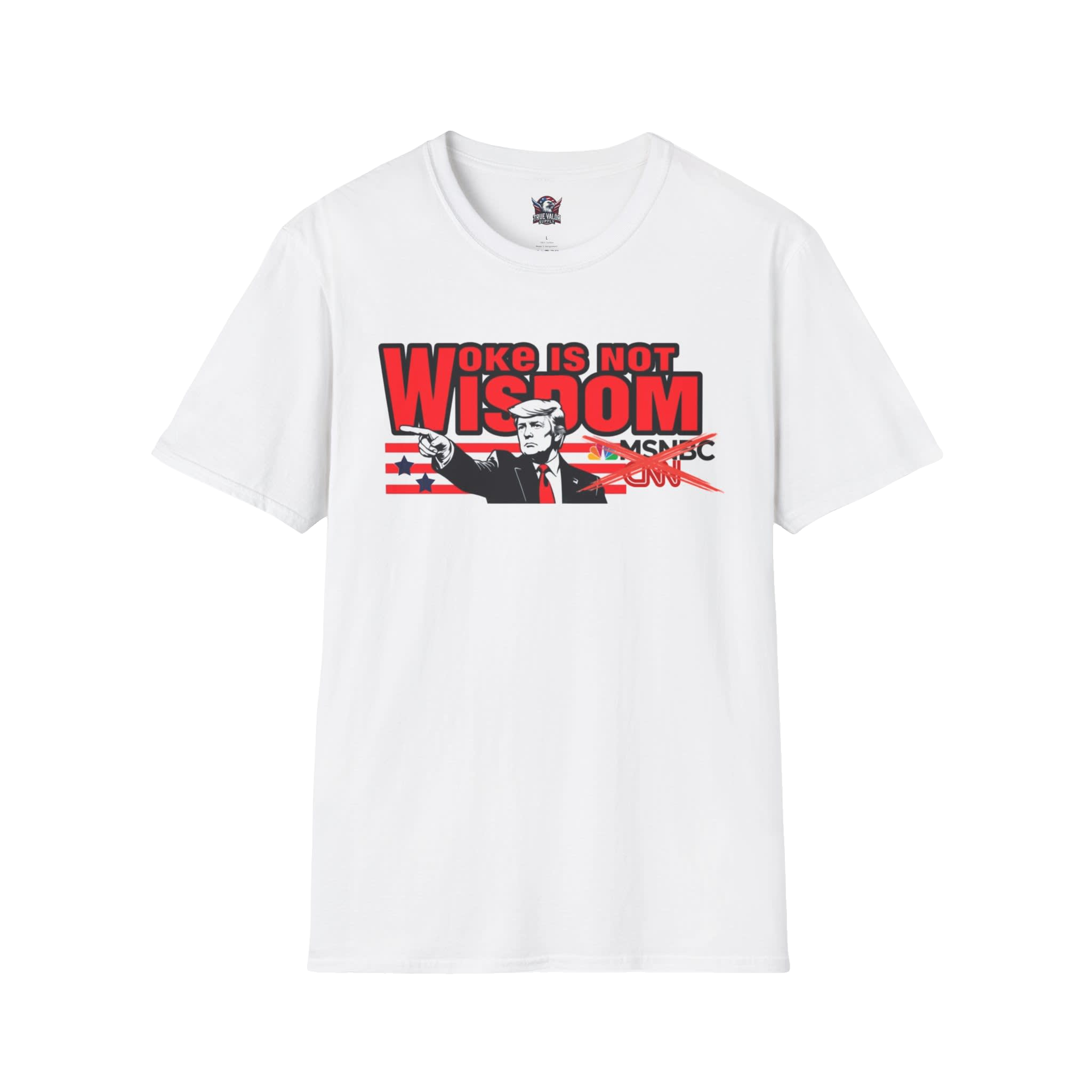 WOKE ISN'T WISDOM :  DT Men's Tee A1