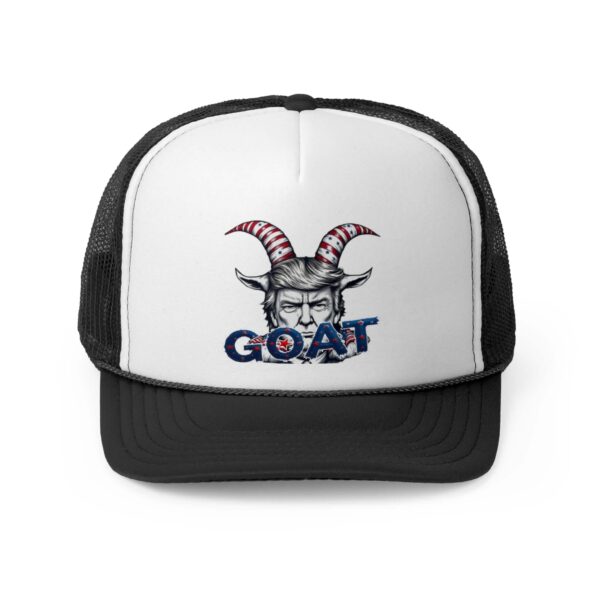 TRUMP GOAT: Trucker Hat B2
