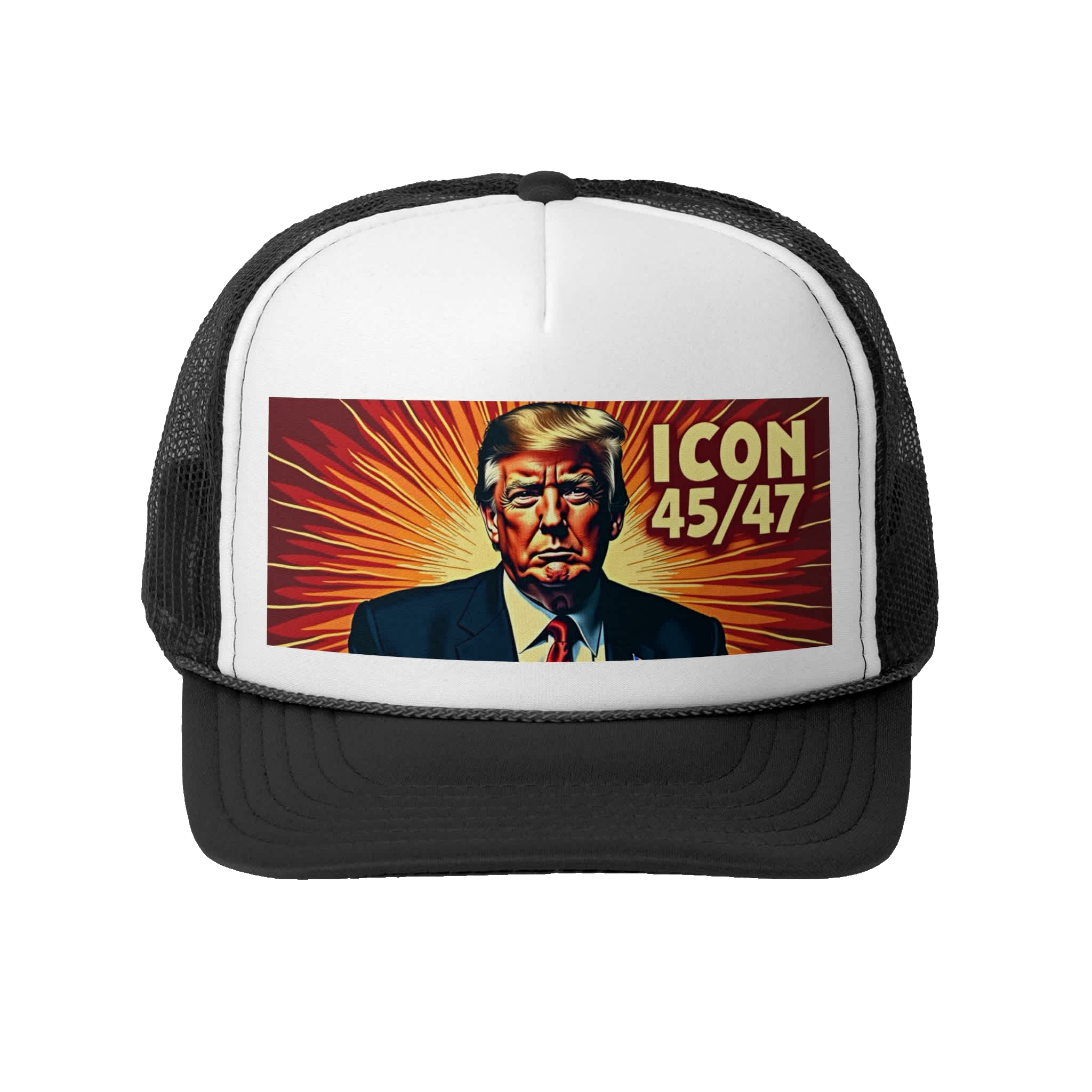 TRUMP ICON 45/47: Trucker Hat J10