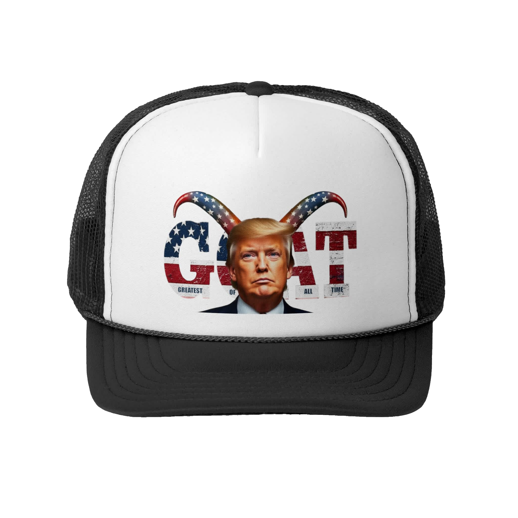 TRUMP GOAT: Trucker Hat C3