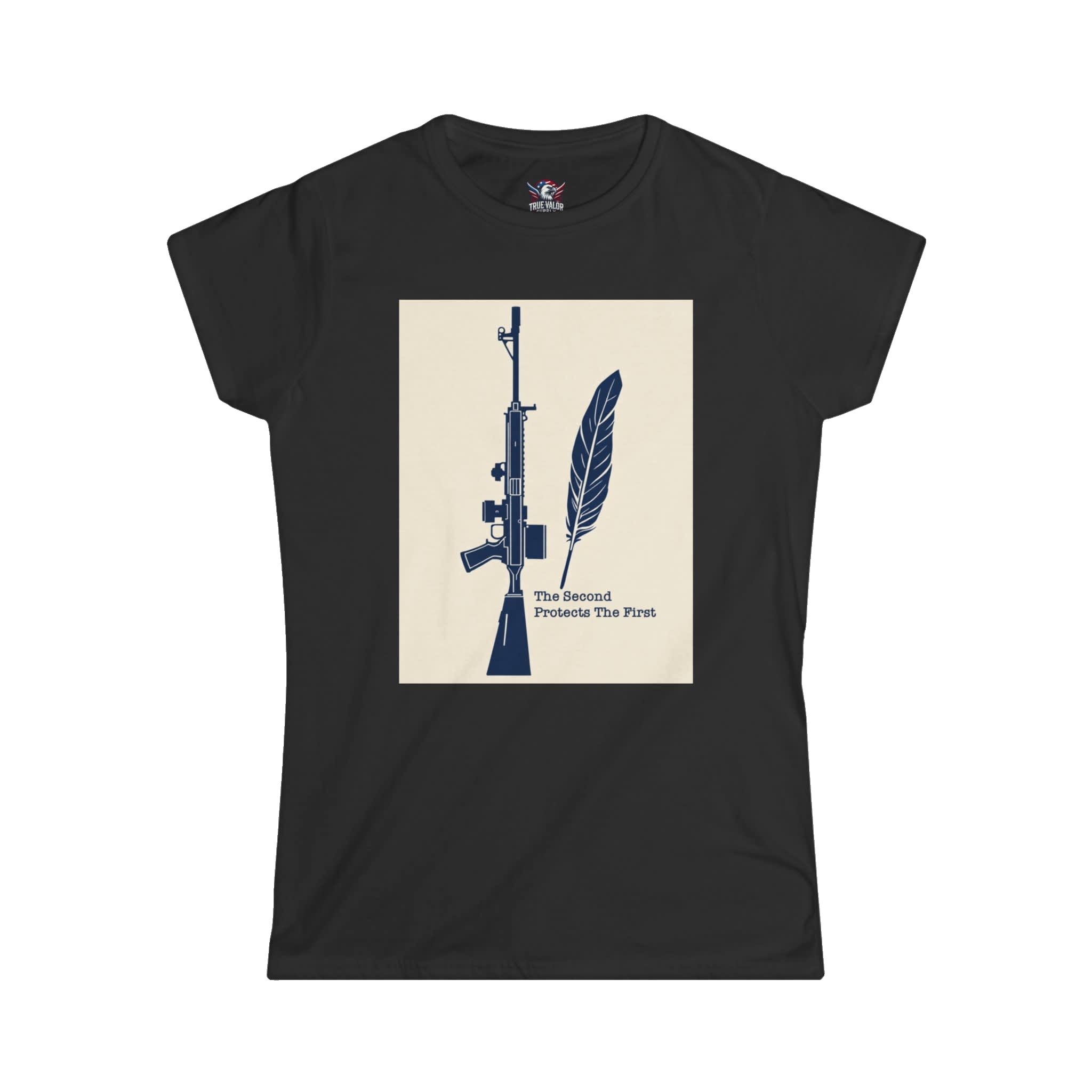 THE SECOND PROTECTS THE FIRST: Women's Tee I9