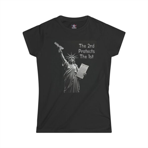 THE SECOND PROTECTS THE FIRST: Women's Tee B2