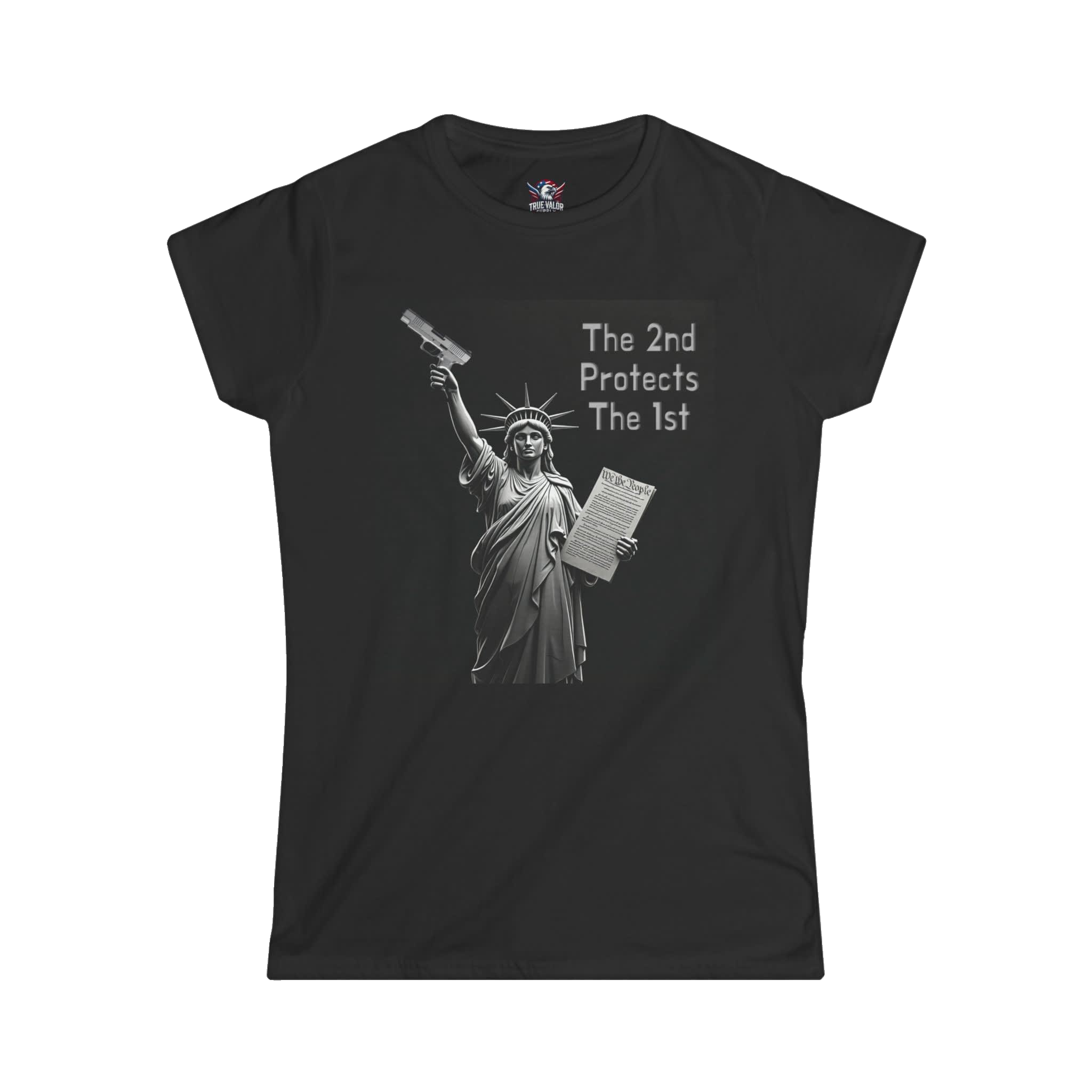 THE SECOND PROTECTS THE FIRST: Women's Tee B2
