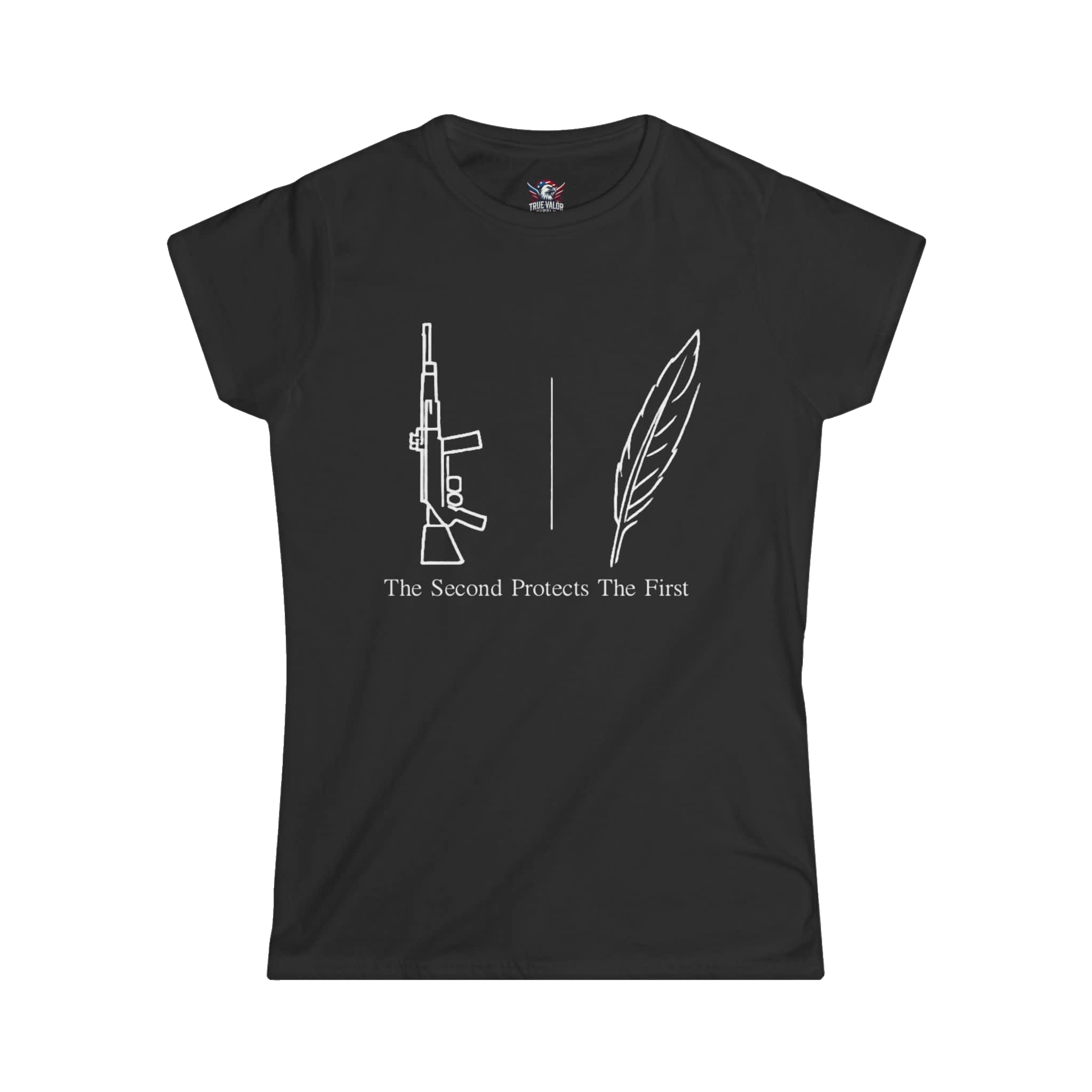 THE SECOND PROTECTS THE FIRST: Women's Tee A1