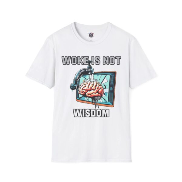 WOKE ISN'T WISDOM :  Faucet Wash Men's Tee A1