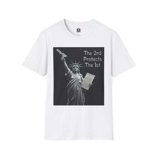 THE SECOND PROTECTS THE FIRST: Men's Tee B2