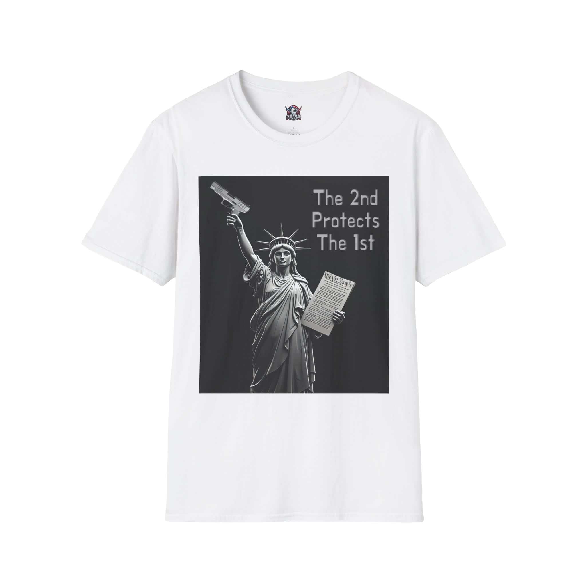 THE SECOND PROTECTS THE FIRST: Men's Tee B2