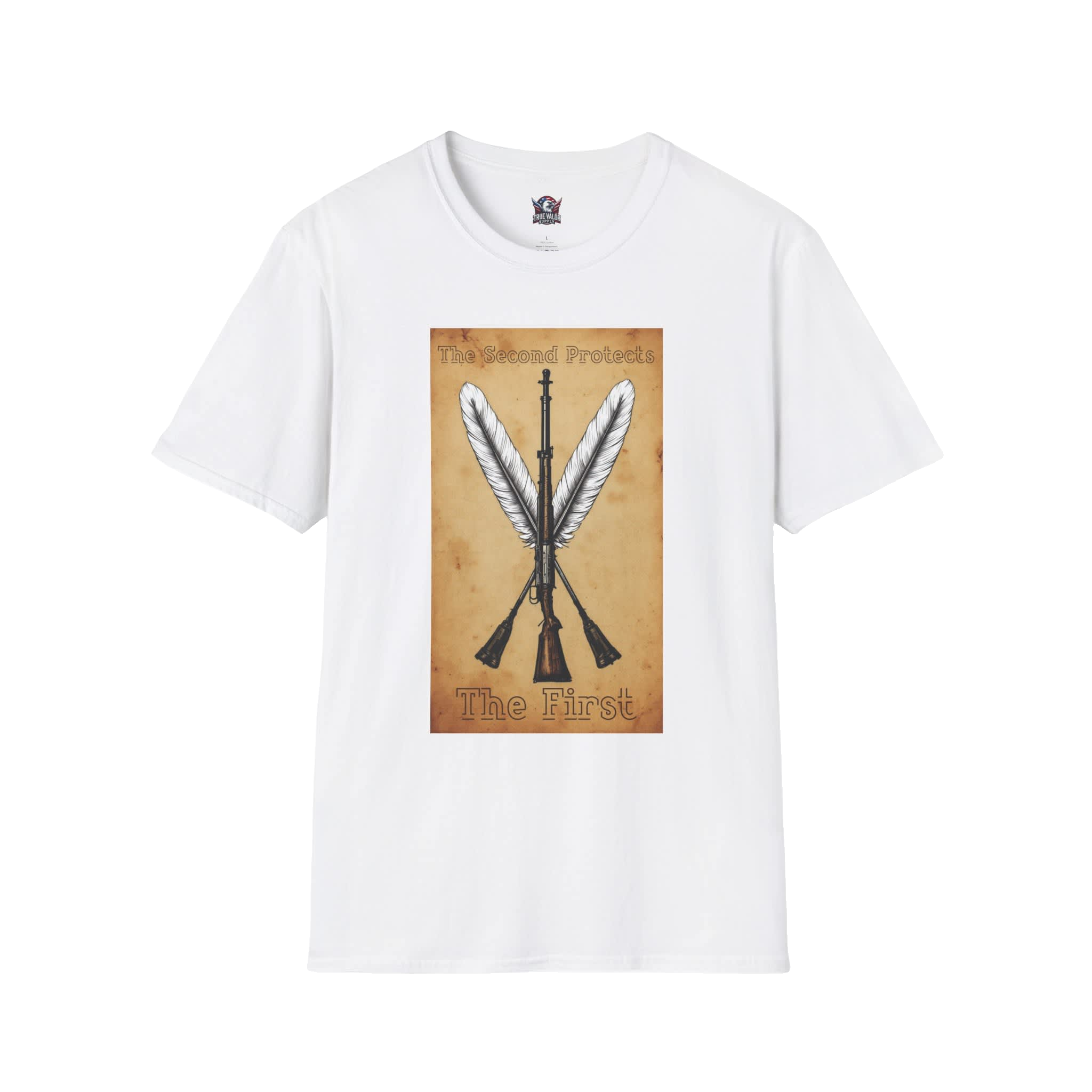 THE SECOND PROTECTS THE FIRST: Men's Tee J10