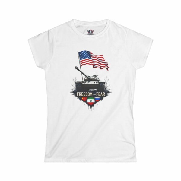 FREEDOM OVER FEAR : Tank Women's Tee E5