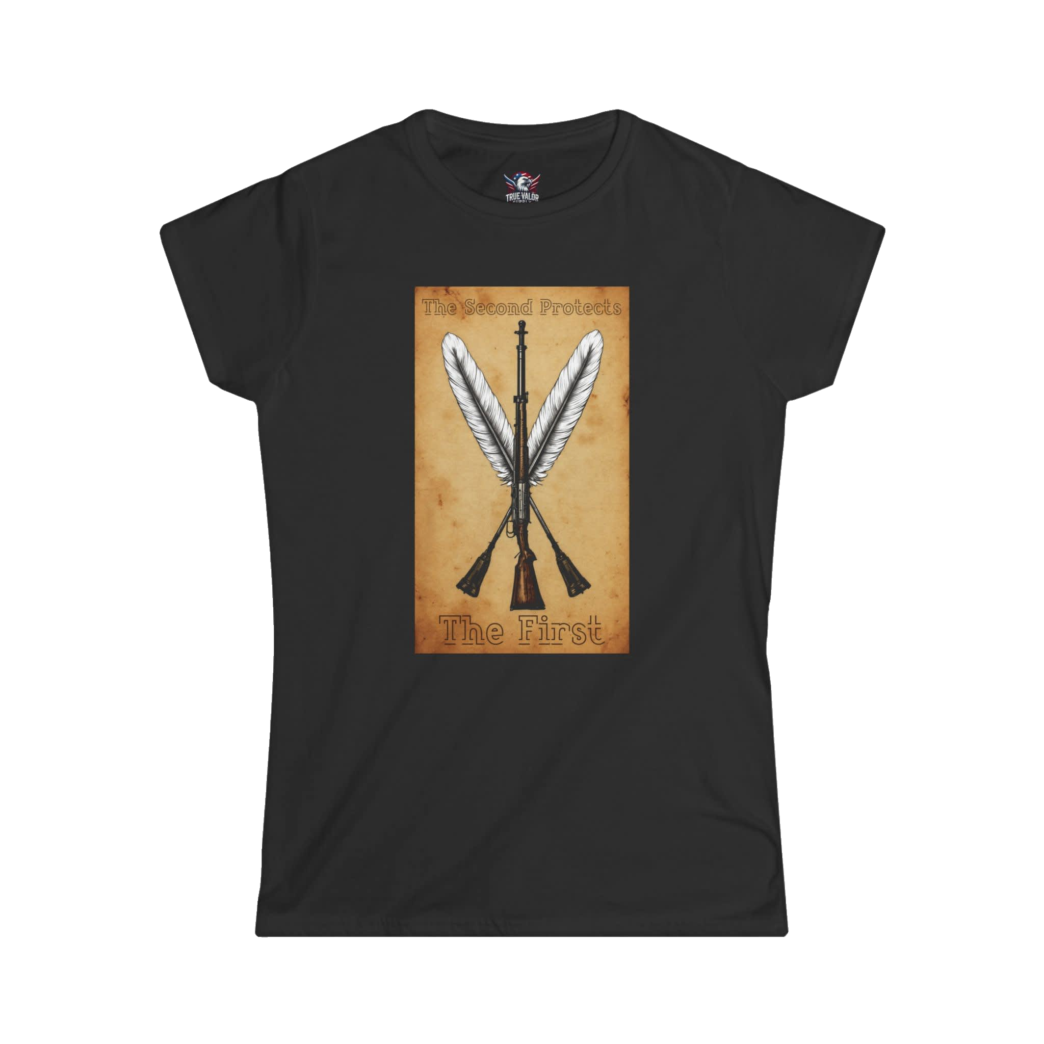 THE SECOND PROTECTS THE FIRST: Women's Tee J10