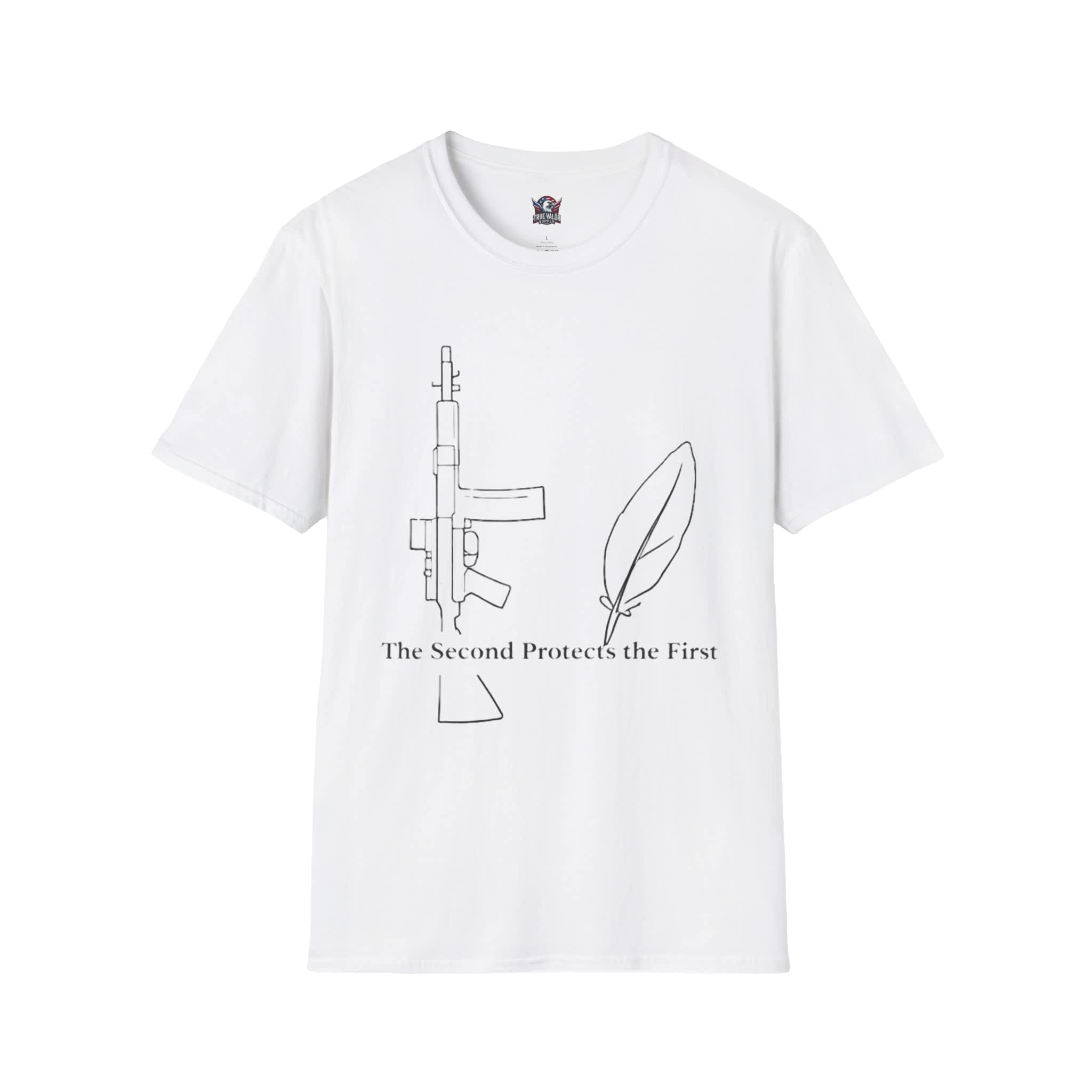 THE SECOND PROTECTS THE FIRST: Men's Tee K11