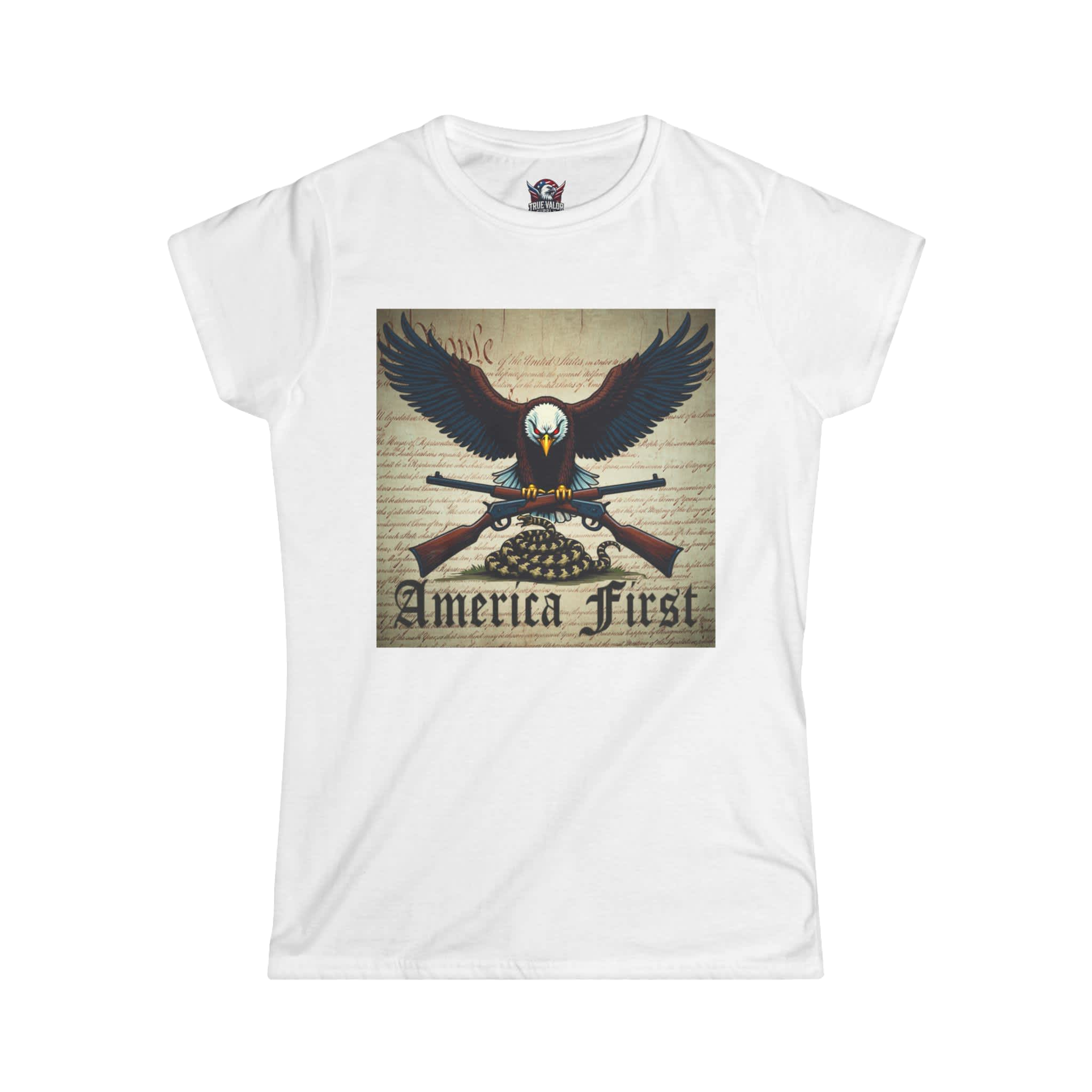 AMERICA FIRST : Women's Tee C3