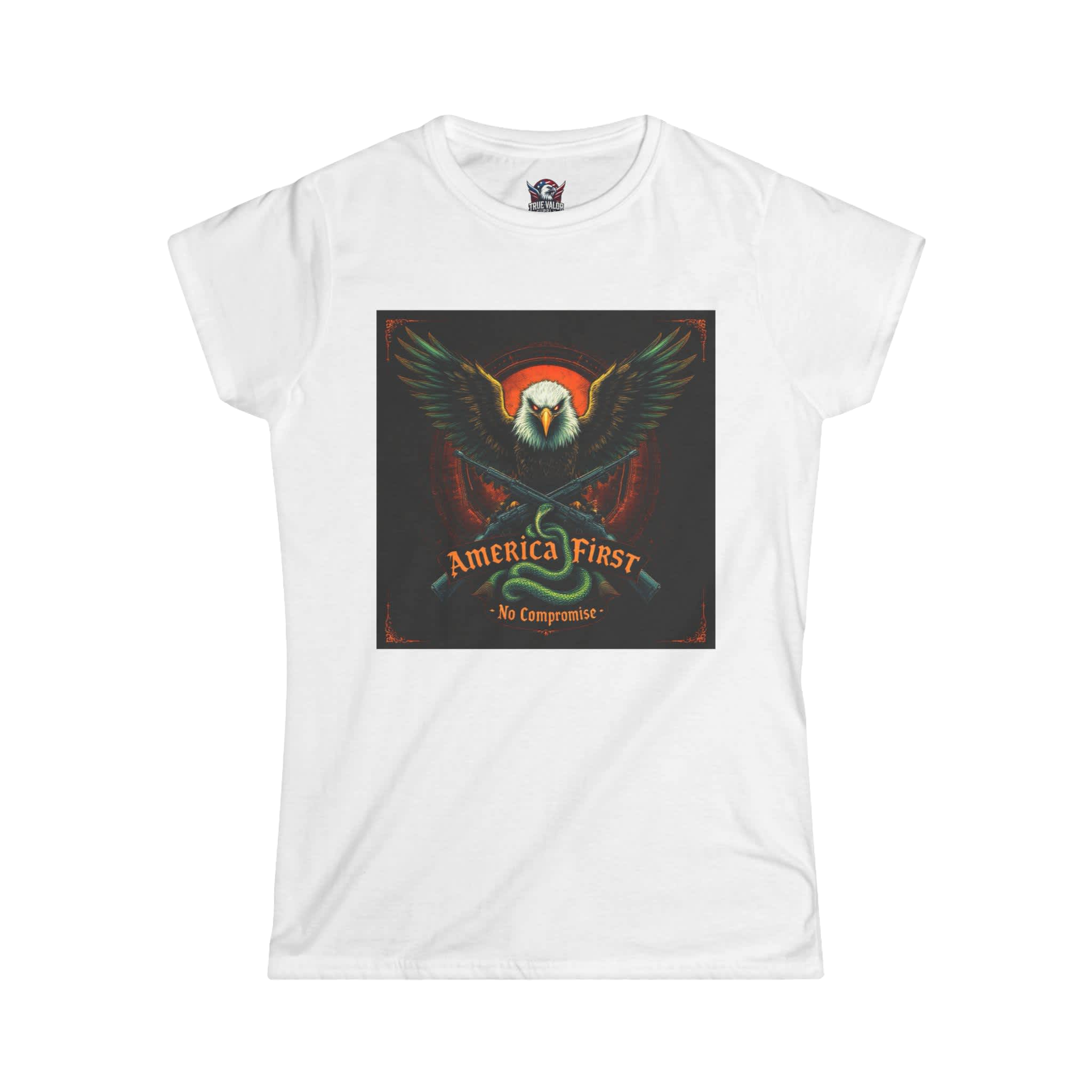 AMERICA FIRST : Women's Tee D4