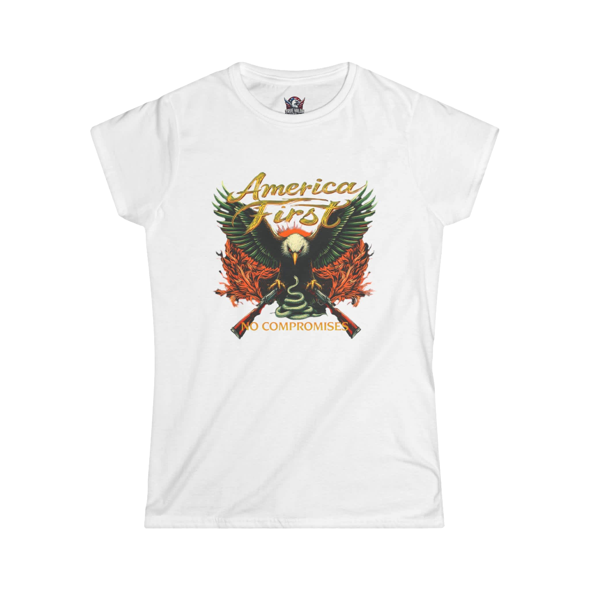 AMERICA FIRST : Women's Tee F6