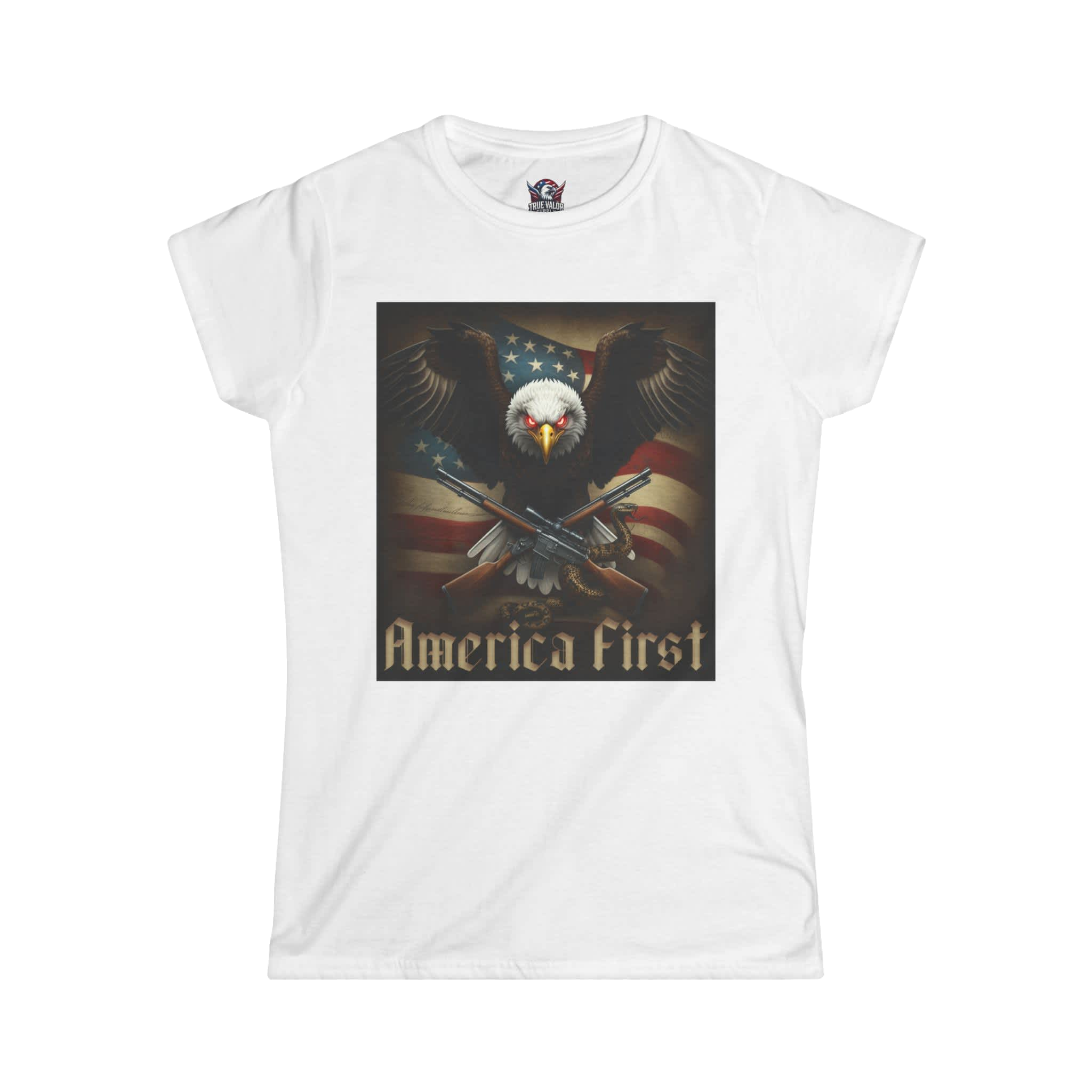 AMERICA FIRST : Women's Tee E5