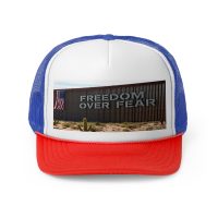 FREEDOM OVER FEAR: Trucker Hat F6 - Image 2