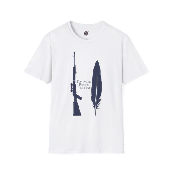 THE SECOND PROTECTS THE FIRST: Men's Tee H8